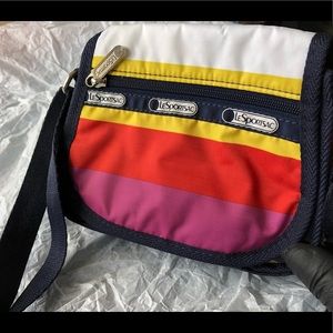 Vintage LeSportsSac multicolored crossbody